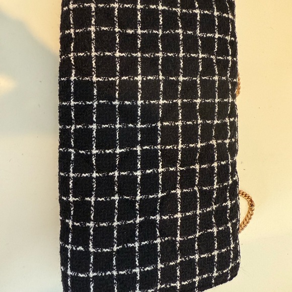 BNWT Versace WOC with tweed and lamb skin leather interior - Picture 5 of 9